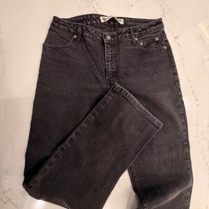 Harley-Davidson Black Wash Jeans 🔥 Women’s Moto Denim Straight Leg